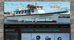 Desktop Screenshot of mistymornfishing.com